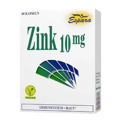 Espara Zink 10 mg Kapseln, 60 St> Zink
