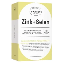 Twardy Zink + Selen Kapseln vegan, 100 St> Zink|Selen