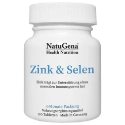 Zink & Selen Tabletten, 120 St