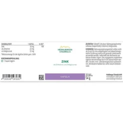 Heidelberger Chlorella Zink Kapseln, 120 St> Zink