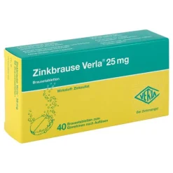 Zinkbrause Verla® 25 mg Brausetabletten, 40 St