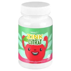 Zinkcitrat Kinder Kautabletten vegan, 120 St> Zink