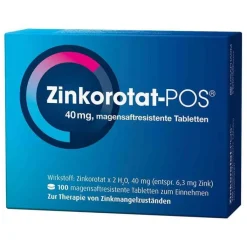 Zinkorotat-POS magensaftresistente Tabletten, 100 St